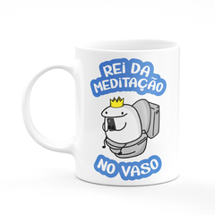 Caneca Flork Bento Rei da Meditação no Vaso Personalizada Com Nome na internet