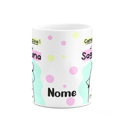 Caneca Flork Bentô Meme Ilustrado Signos Modelos Femininas Personalizada com Nome - comprar online