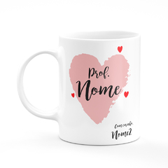 Caneca Professor(a) Você Inspira com Nome - Mai Personalizados