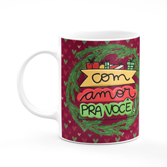 Caneca Com Amor Pra Você com Foto na internet