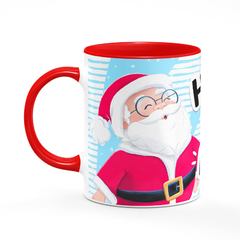 Caneca Ho Ho Ho Feliz Natal Papai Noel - comprar online