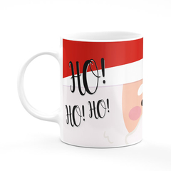 Caneca Ho Ho Ho Papai Noel Face na internet