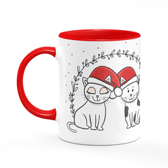 Caneca Natal Gatinhos - comprar online