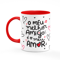 Caneca O Meu Melhor Amigo é o Meu Amor com Foto - Mai Personalizados