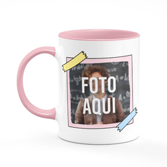 Caneca Feliz Dia dos Professores Colors com Foto na internet