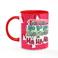 Caneca Que Seu HoHoHo Seja Repleto de HaHaHa Cacto - comprar online