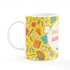 Caneca para Uso Exclusivo de uma Super Professora com Nome - Mai Personalizados