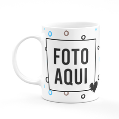 Caneca Pai de Coração com Foto na internet