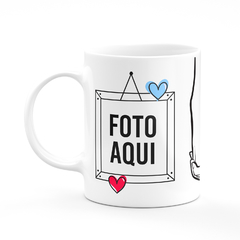 Caneca ELE é Minha Metade com Foto - comprar online