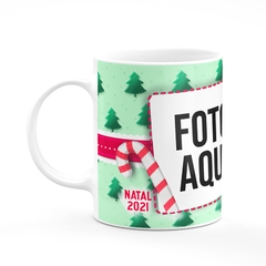 Caneca Um Feliz Natal Para Você com Foto na internet