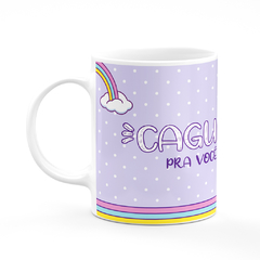 Caneca Unicórnio Malcriado - Caguei pra Você - comprar online