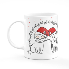 Caneca Natal Gatinhos na internet