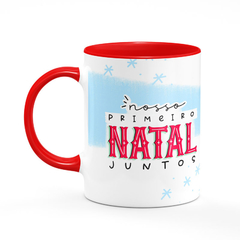 Caneca Nosso Primeiro Natal Juntos - comprar online