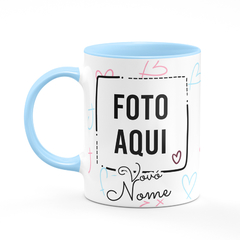 Caneca Avó é Mãe em Dobro com Nome e Foto - Colors - comprar online