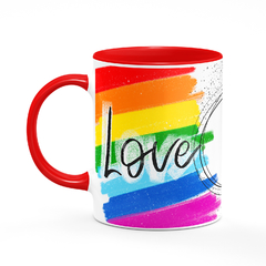 Caneca Love, Orgulho LGBTQIA+ com Foto