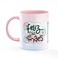 Caneca Grande Mãe e Super Avó com Nome e Foto - Colors - comprar online