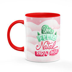 Caneca Um Feliz Natal Para Você Papai Noel - comprar online