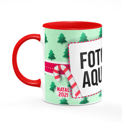 Caneca Um Feliz Natal Para Você com Foto - comprar online