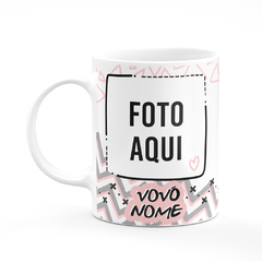 Caneca Feliz dia dos Avós com Nome e Foto - Vov? - comprar online