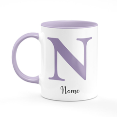 Caneca Colors com Inicial e Nome - comprar online