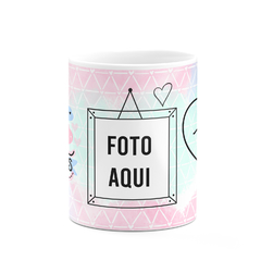 Caneca Ser Mãe é Amar Sem Fronteiras com Foto - loja online