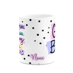 Caneca Girl Boss com Nome - Mai Personalizados