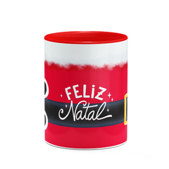 Caneca Ho Ho Ho Feliz Natal - Mai Personalizados