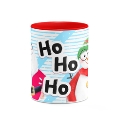 Caneca Ho Ho Ho Feliz Natal Papai Noel na internet