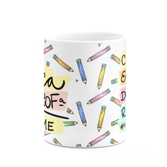 Caneca da Professora com Nome - loja online