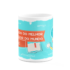 Caneca para O Melhor Professor do Mundo com Nome na internet