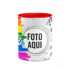 Caneca Love, Orgulho LGBTQIA+ com Foto - loja online