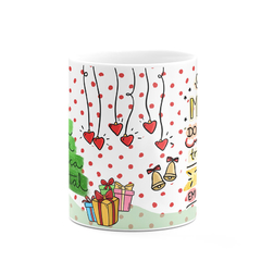 Caneca Que a Magia do Natal Transforme Tudo em Amor - comprar online