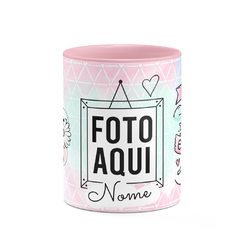 Caneca Grande Mãe e Super Avó com Nome e Foto - Colors na internet