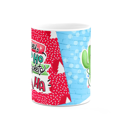 Caneca Que Seu HoHoHo Seja Repleto de HaHaHa Cacto - Mai Personalizados