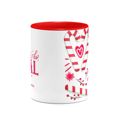 Caneca Lembrança do Natal Com Nome da Família na internet