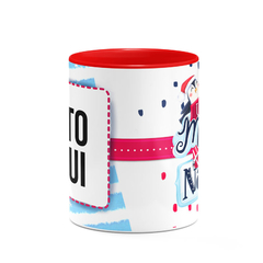 Caneca Um Mimo de Natal com Foto na internet