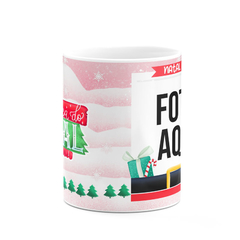 Caneca Lembrança do Natal Com Foto - Mai Personalizados