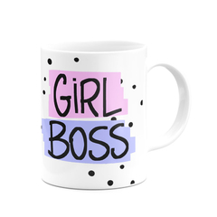 Caneca Girl Boss com Nome - loja online