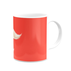 Caneca Ho Ho Ho Bigode Papai Noel - loja online