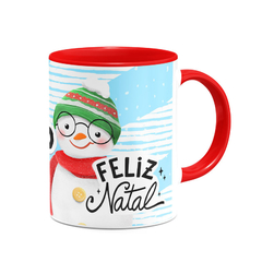 Caneca Ho Ho Ho Feliz Natal Papai Noel - Mai Personalizados