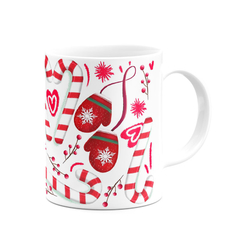 Caneca Lembrança do Natal Com Nome da Família - loja online