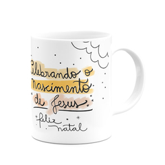 Caneca Celebrando o Nascimento de Jesus - loja online