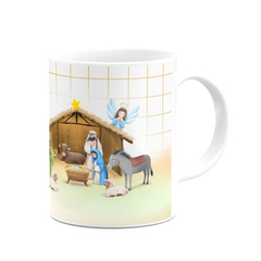 Caneca Que a Fé em Jesus Mantenha o Natal Sempre Vivo - loja online