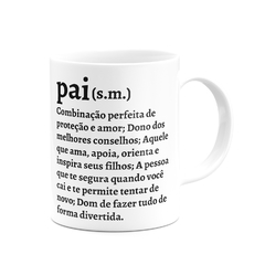 Caneca Pai Significado com Nome