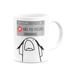 Caneca Flork Meme Por Favor Aguarde Instalando Paciência - Mai Personalizados