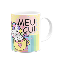 Caneca Unicórnio Malcriado - Meu Cu - Mai Personalizados