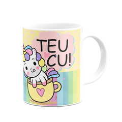 Caneca Unicórnio Malcriado - Teu Cu - Mai Personalizados