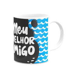 Caneca Paizão Meu Melhor Amigo com Nome - Mai Personalizados