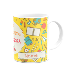 Caneca para Uso Exclusivo de uma Super Professora com Nome - loja online