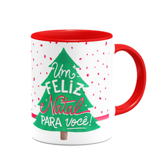 Caneca Um Feliz Natal Para Você - Mai Personalizados